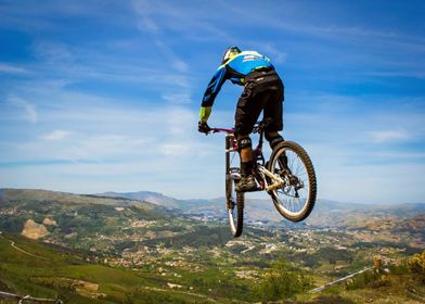 Flying Mountain bike