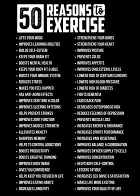 50 Reasons to Workout