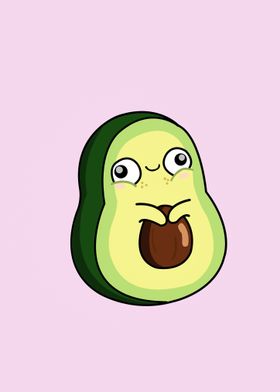 avocado cute baby