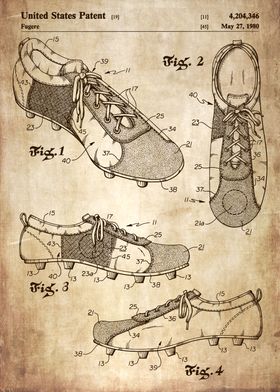 Soccer boots patent footba
