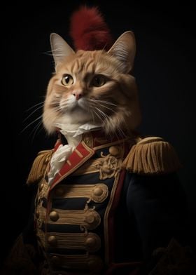 Napoleon Orange Tabby Cat