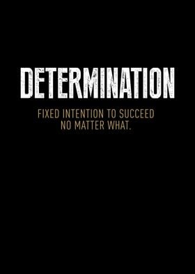 Determination Definition