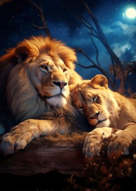 lioness and lion lovers