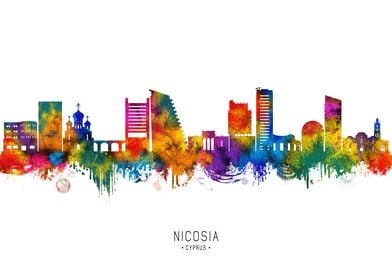 Nicosia Cyprus Skyline