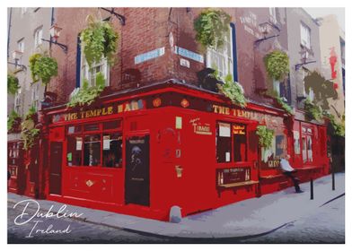 Temple bar Dublin ireland 