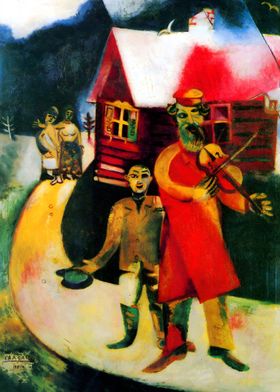 Marc Chagall The Violinist