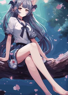 Anime  Girl Cute