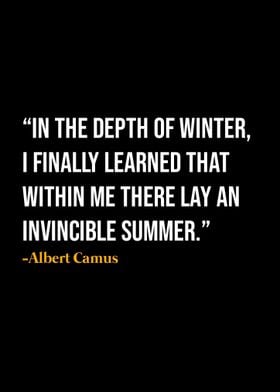 Albert Camus Quote 