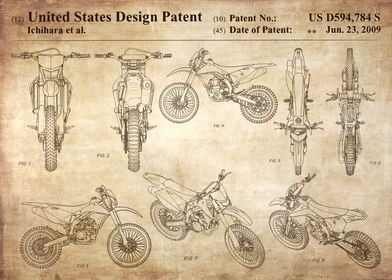 Patent for dirt bike 2009