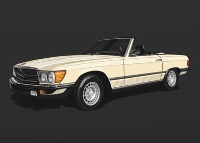 Mercedes 560 SL R107