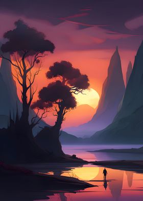 Sunset Lanscape