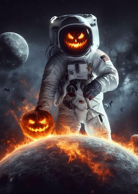 Halloween Astronaut