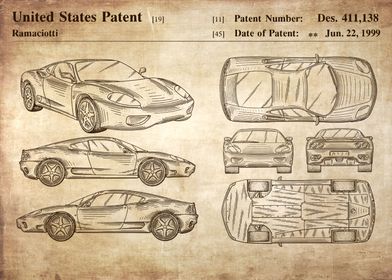 Sport car patent