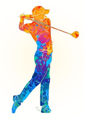 Golf player