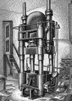 Paper press