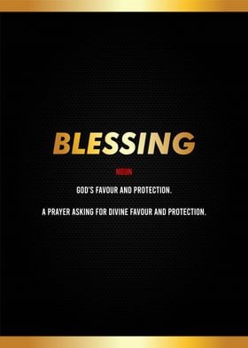 blessing definition quotes