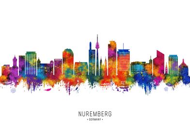 Nuremberg Germany Skyline