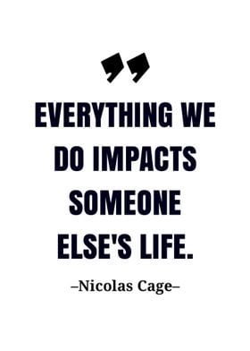 Nicolas Cage quote