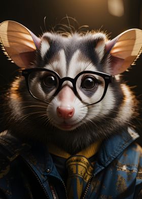 Opossum cool glasses