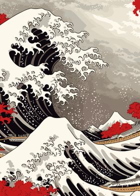 Kanagawa Ukiyo Painting