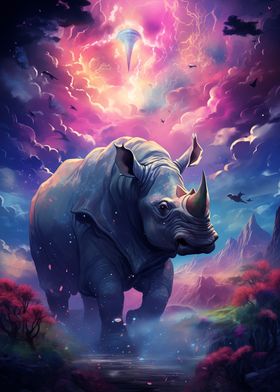 Magical Sky Rhino