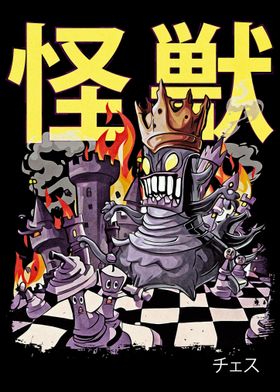 Kaiju Chess Queen Japanese