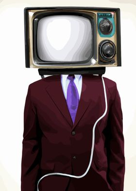 Suit Tube TV Man