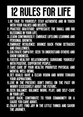 12 Rules For Life