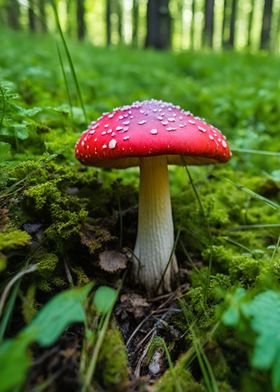 Red mushroom