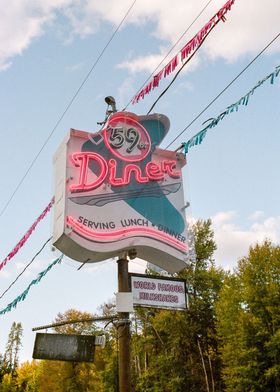 PNW Retro Diner Sign