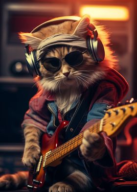 Purrfect Guitarist