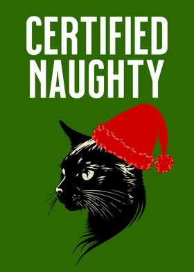 CERTIFIED NAUGHTY CAT