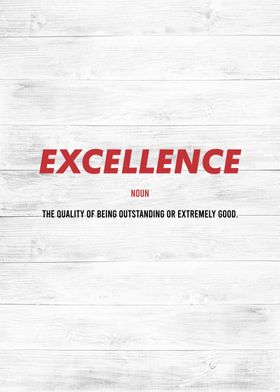 excellence definition