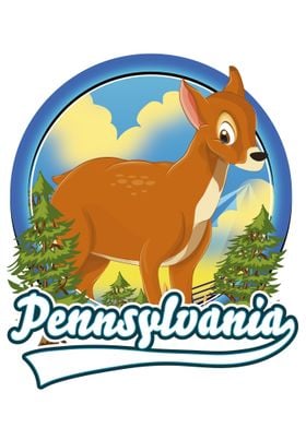 Pennsylvania travel logo