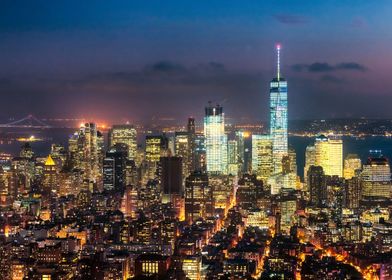 New York City Skyline USA