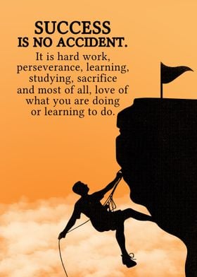 Success is not accident