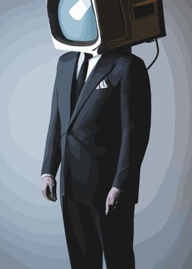 Suit Tube TV Man