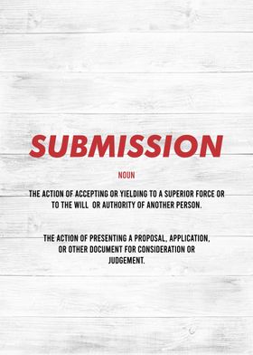 submission definition