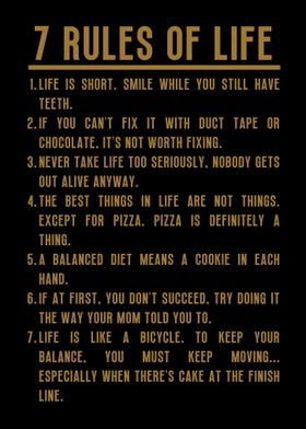 Rules of Life