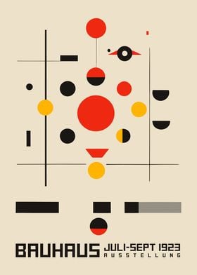 bauhaus 1923 poster