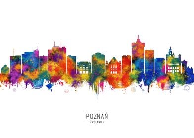 Poznan Poland Skyline