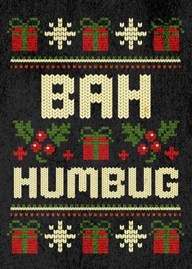 BAH HUMBUG KNIT GREY