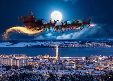 Santa visits Dundee