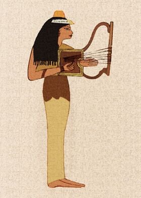 Harpist Egyptian