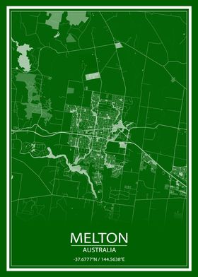 Melton Australia Green Map