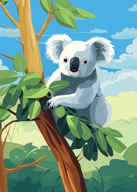 Australian Koala Bear Art