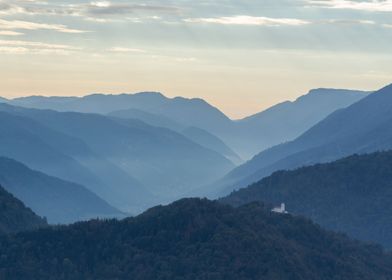 Lonely Church Landscape