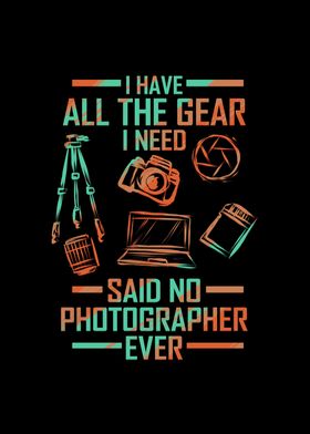 Funny photographer gift