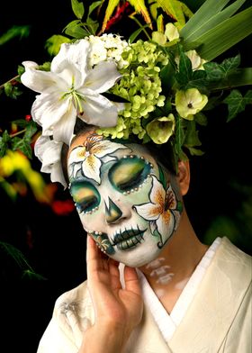 Japanese Catrina Ikebana