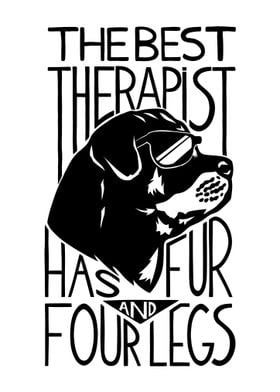 Dog Is The Best Therapist 
